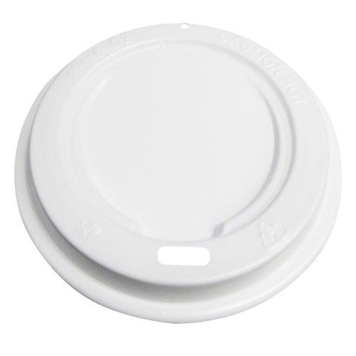 Domed Sipper Uni-Lids For SWS/DWS Cup White, Pack of 100