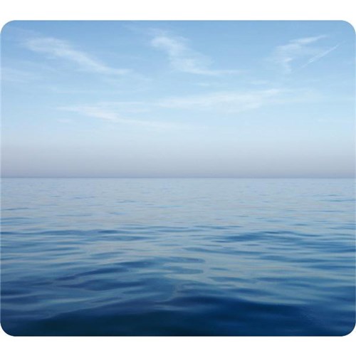 Fellowes 85% Recycled Optical Mouse Pad Blue Ocean