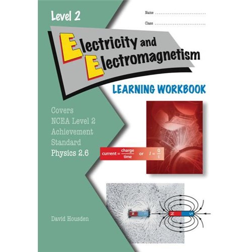ESA Electricity & Electromagnetism 2.6 Learning Workbook Level 2 9780908340033