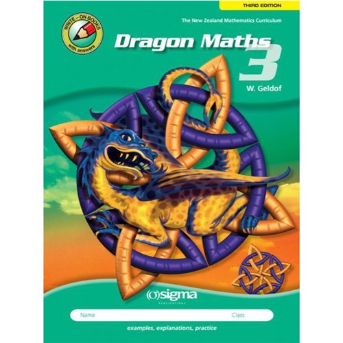 NZMC Dragon Maths 3 Workbook Year 5 9781877567728