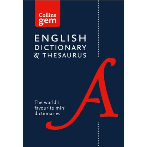 Collins Gem Dictionary & Thesaurus 9780008141714