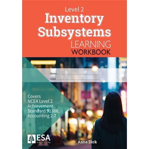 ESA Inventory Subsystems 2.7 Learning Workbook Level 2 9781988586816