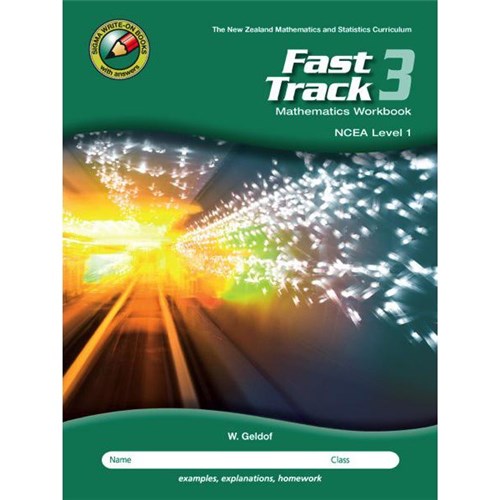 Fast Track 3 Mathematics Workbooks Level 1 Year 11 9781877567179