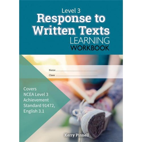 Level 3 Response to Written Texts 3.1 Learning Workbook 9780947504694