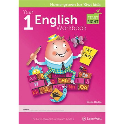 Year 1 English Start Right Workbook 9781990015632