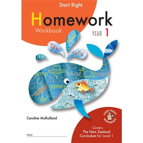 Year 1 Homework Start Right Workbook 9781990015717