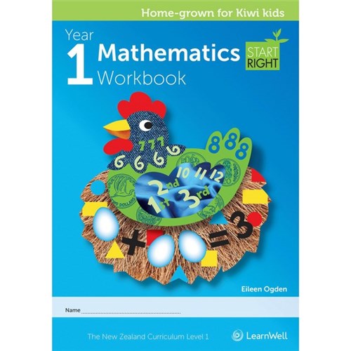 Year 1 Mathematics Start Right Workbook 9781990015793
