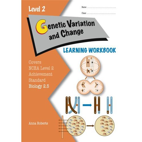 ESA Genetic Variation & Change 2.5 Learning Workbook Level 2 9780908340200