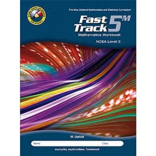 Fast Track 5M Mathematics Workbooks Level 3 Year 13 9781877567155