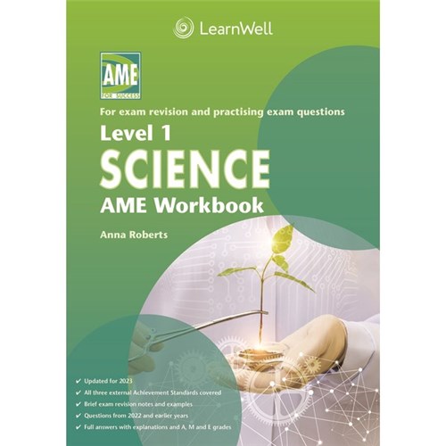 AME Science Workbook NCEA Level 1 9781991107077