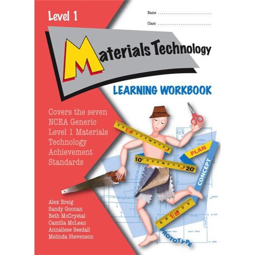 ESA Materials Technology Learning Workbook Level 1 Year 11 9781927297384
