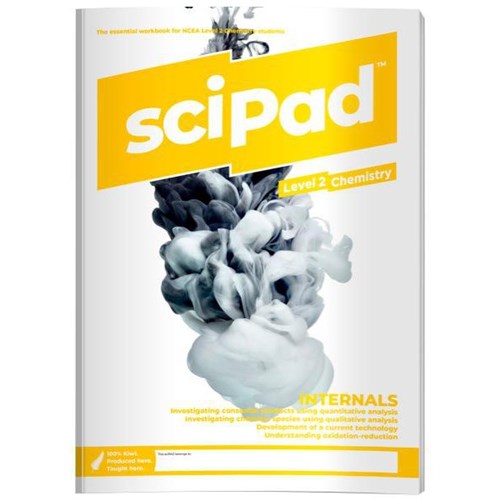sciPAD Internal Chemistry Workbook Level 2 Year 12 9780992260422