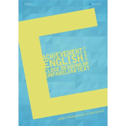 Achievement English Workbook Close Reading Year 13 9780170373319