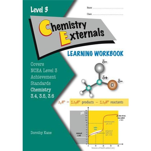 ESA Chemistry Externals 3.4 / 3.5 / 3.6 Learning Workbook Level 3 9780908340279