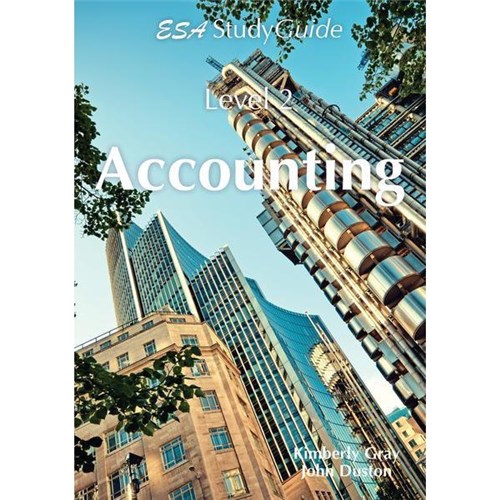ESA Accounting Study Guide Level 2 Year 12 9781927245613