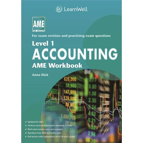 AME Accounting Workbook NCEA Level 1 9781991107008