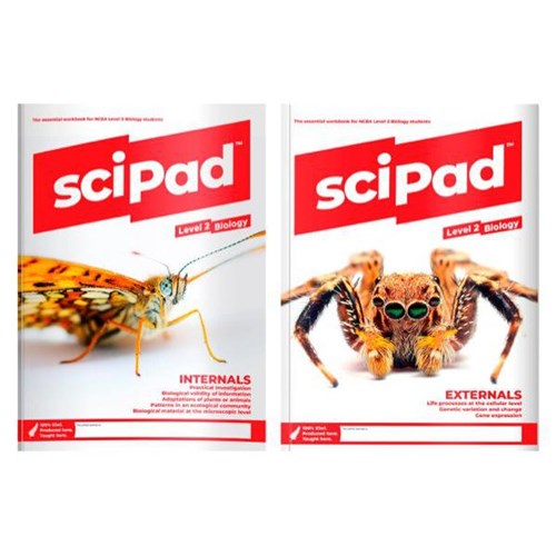 sciPAD Biology Workbook Combo Level 2