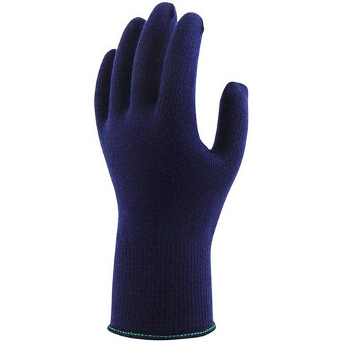 Lynn River UltraCold Acrylic Polyester Knit Safety Gloves Medium Navy, Pack of 12 Pairs