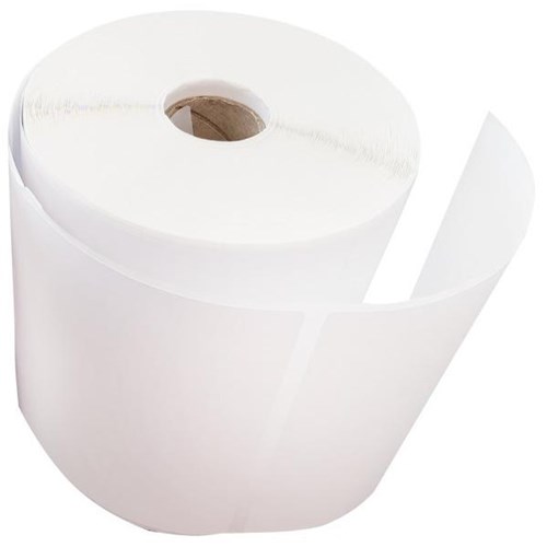 Sato Packaging Label Perforated 105x110mm White, Roll of 500