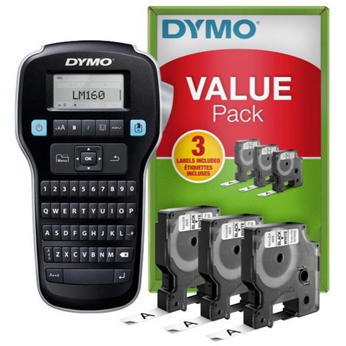 Dymo LabelManager 160P Label Machine Value Pack