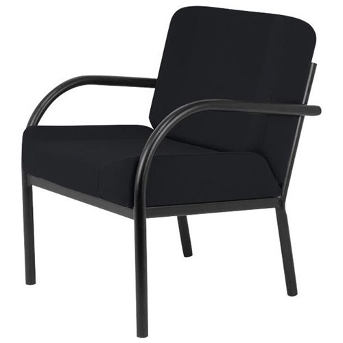 Parklane Visitor Chair With Arms New Ranger Fabric/Black