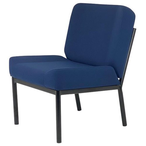 Parklane Visitor Chair With Arms New Ranger Fabric/Navy