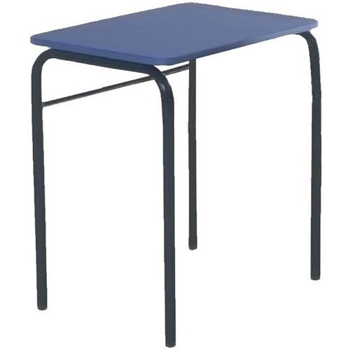 SitRite Multi Fixed Lid School Desk 685mm Blue/Black