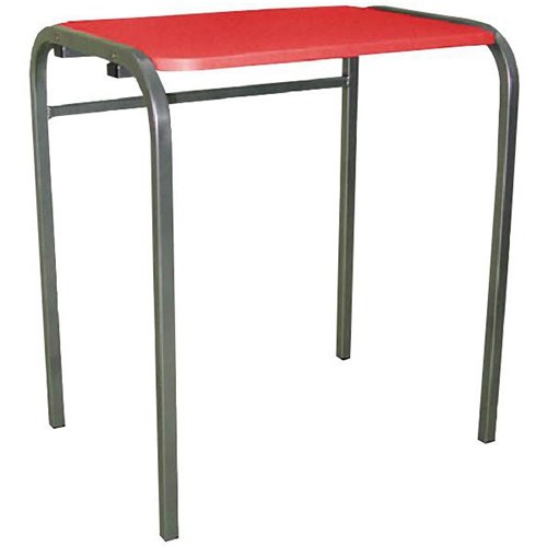 SitRite Multi Reversible Top School Desk 725mm Red/Grey