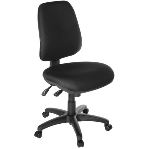 Tactic Chair High Back 2 Levers Black Fabric