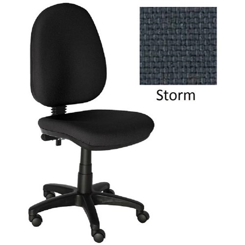 Logic Chair High Back 2 Levers Quantum Fabric/Storm