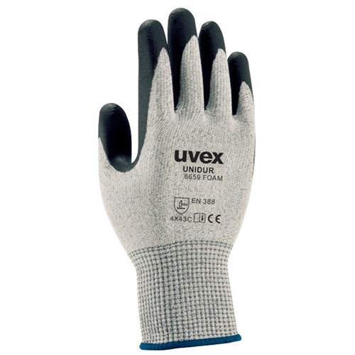 Uvex Unidur Nitrile Gloves, Pair