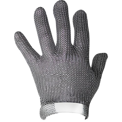 Protec Chain Mesh Glove With Button Closure