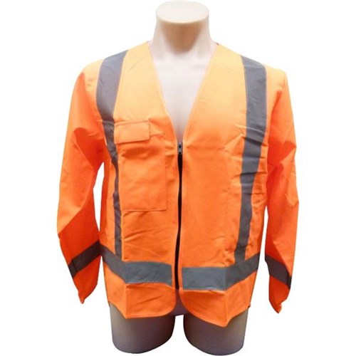 Hi Vis TTMC-W Safety Vest Long Sleeve