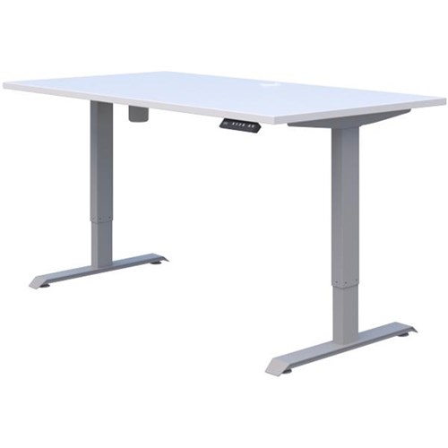 Duo II Electric Height Adjustable Desk 1800x700mm Snowdrift