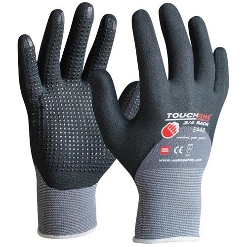 Esko 3/4 Back Touchline Polyamide/Spandex Gloves, Pair